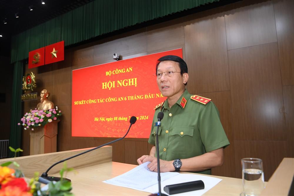 Bế mạc Hội nghị sơ kết công tác công an 6 tháng đầu năm 2024